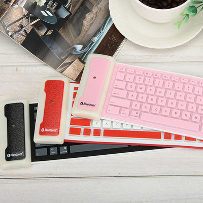 深圳三秀電子科技 iPad、安卓、微軟三系統(tǒng)通用鋁合金藍(lán)牙硅膠鍵盤全解析